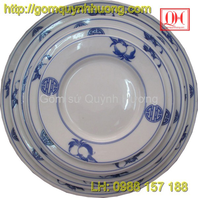Bát đĩa Bát Tràng làm quà tặng cao cấp 4