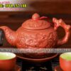 Ấm pha trà - Bộ ấm chén gốm sứ cao cấp khắc nổi hoa văn