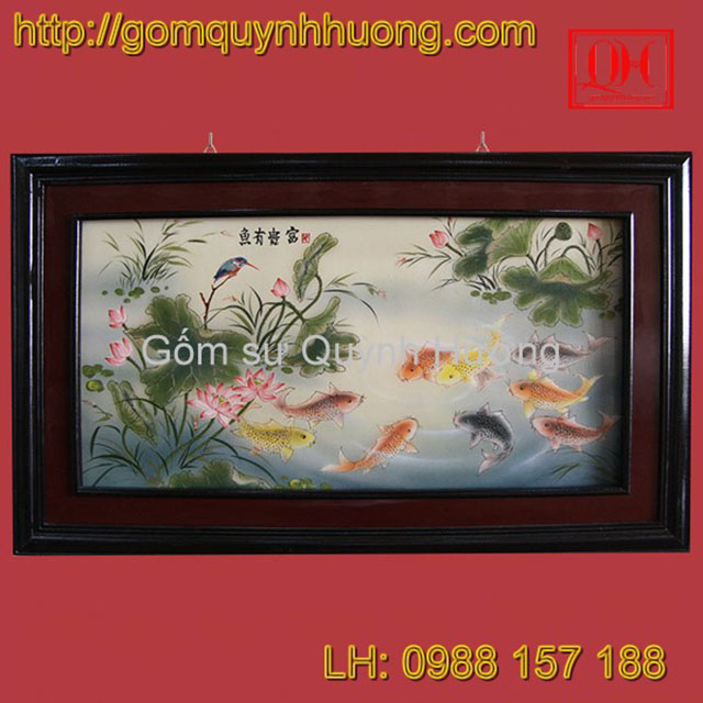 Gốm Quỳnh Hương – Đơn vị cung cấp tranh gốm Bát Tràng chất lượng