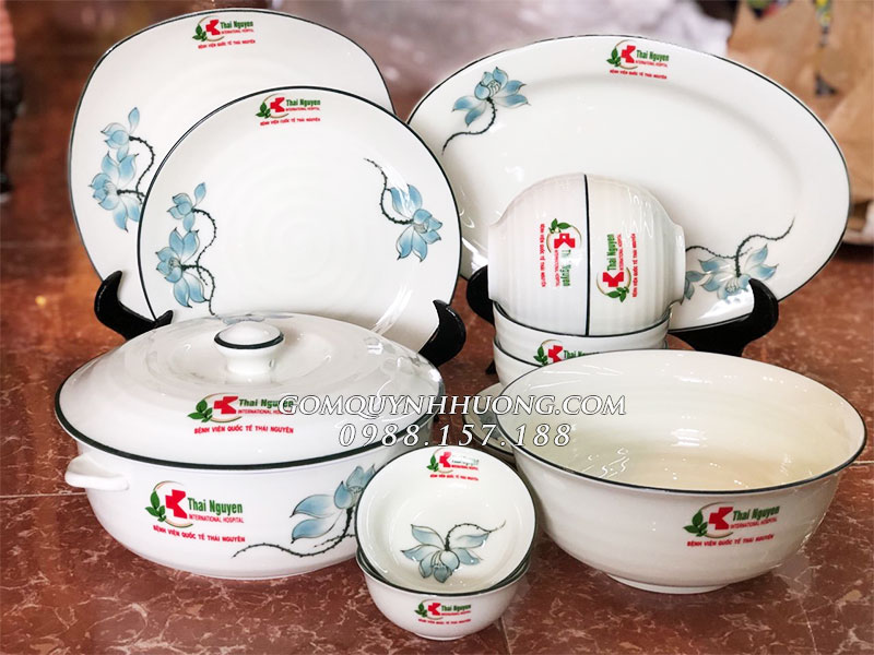 Tiêu chí chọn bát đĩa đẹp in logo