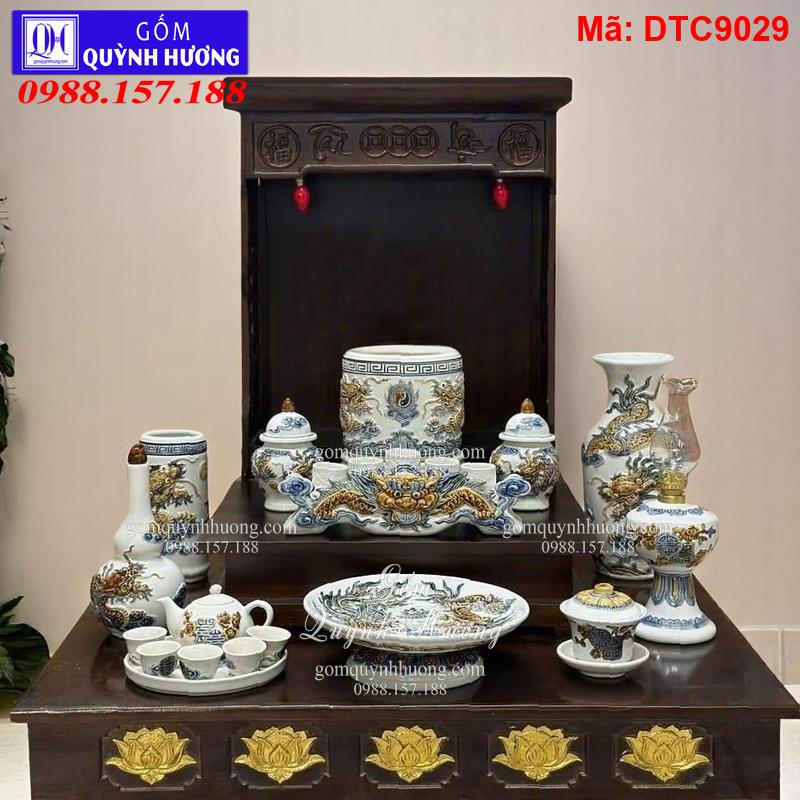 Bộ đồ thờ Ban Thần Tài Thổ Địa cho mệnh Kim - Thủy - Ảnh 2