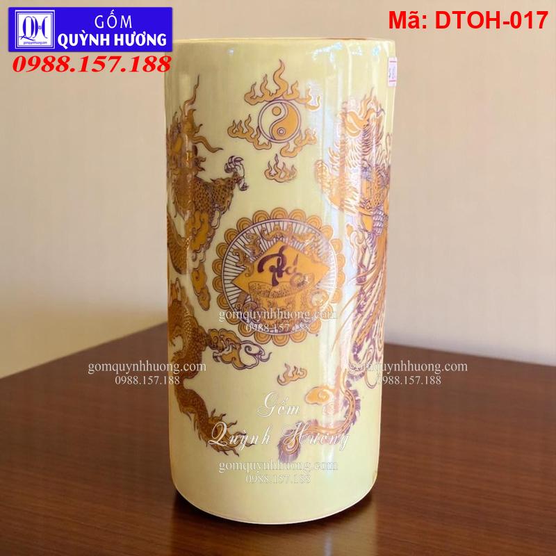 Ống hương gốm sứ giá rẻ mã DTOH-017 Ống hương gốm sứ giá rẻ mã DTOH-017