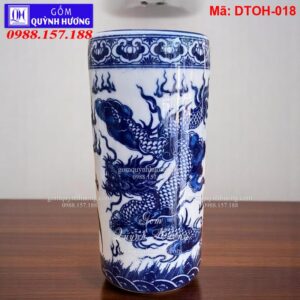 Ống hương men lam giá rẻ mã DTOH-018