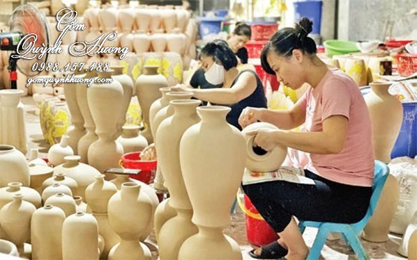 Xưởng gốm sứ Bát Tràng giá rẻ