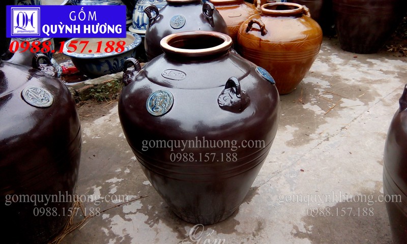 Chum sành ngâm rượu Bát Tràng