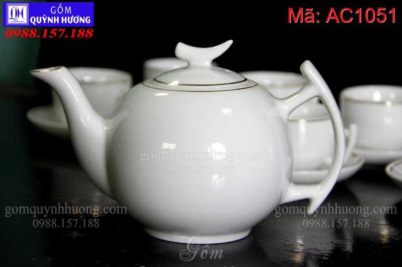 Ấm chén Bát Tràng đẹp giá rẻ mã AC1051 – Ảnh 3