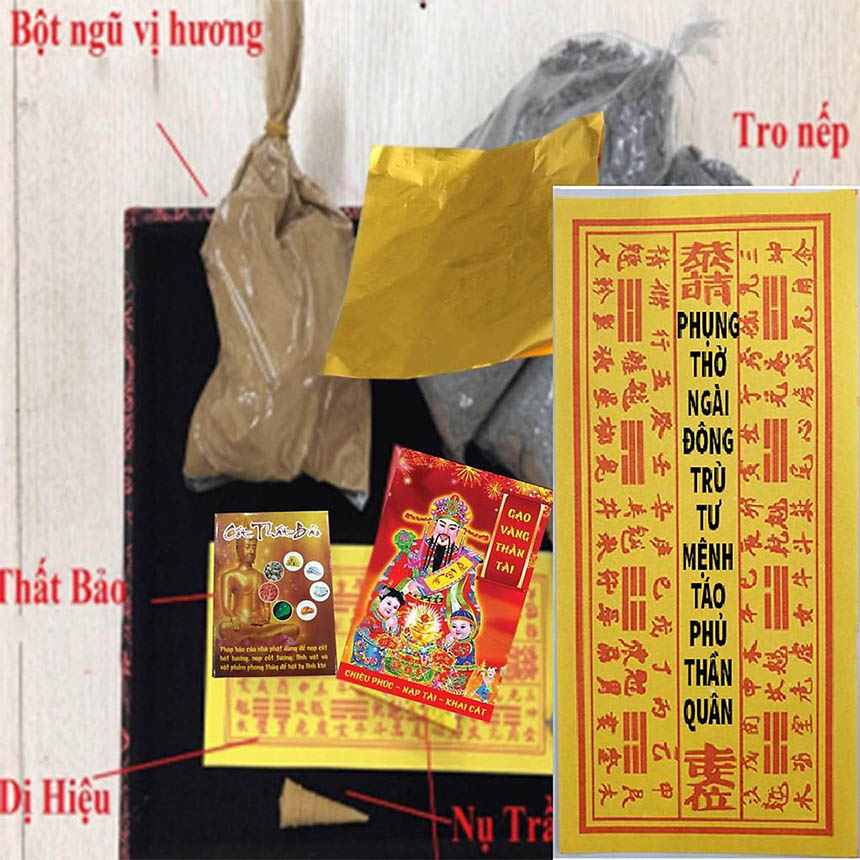 Cốt bát hương, cốt thất bảo cho bát hương