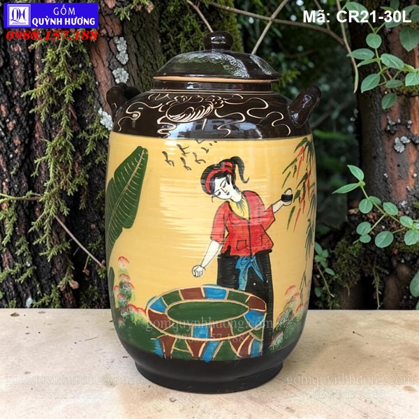 Chum 30L cảnh Cô Tấm mã CR21-30L