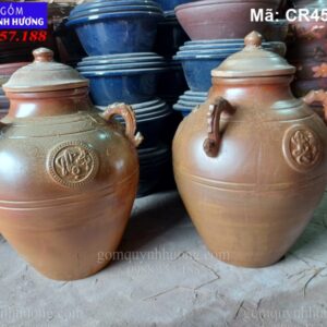Chum đựng rượu 100 lít màu vàng rơm mã CR45-100L