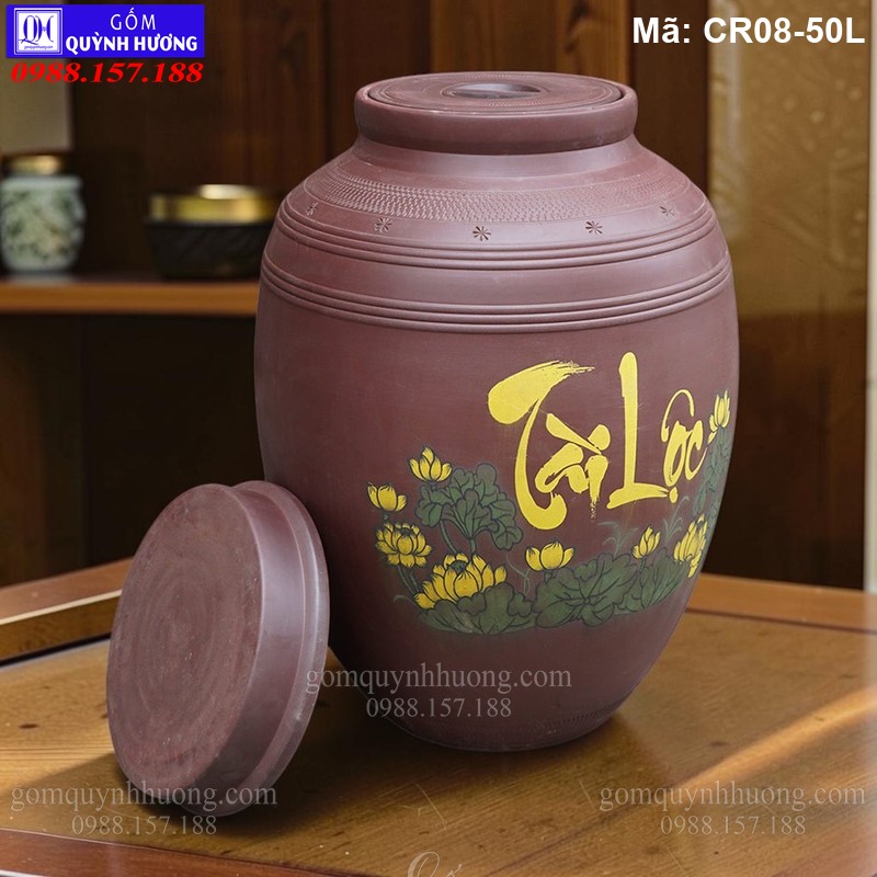 Chum đựng rượu 50 lít giá rẻ mã CR08-50L
