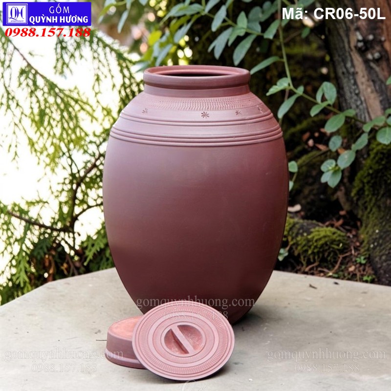 Lựa chọn chum 50L Bát Tràng vì sức khỏe