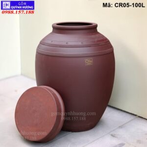 Chum ngâm rượu 100 lít giá rẻ mã CR05-100L