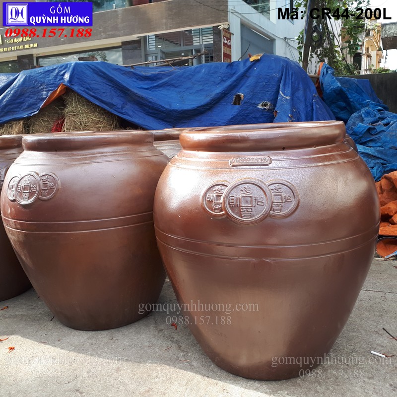 Kích thước chum 200 lít