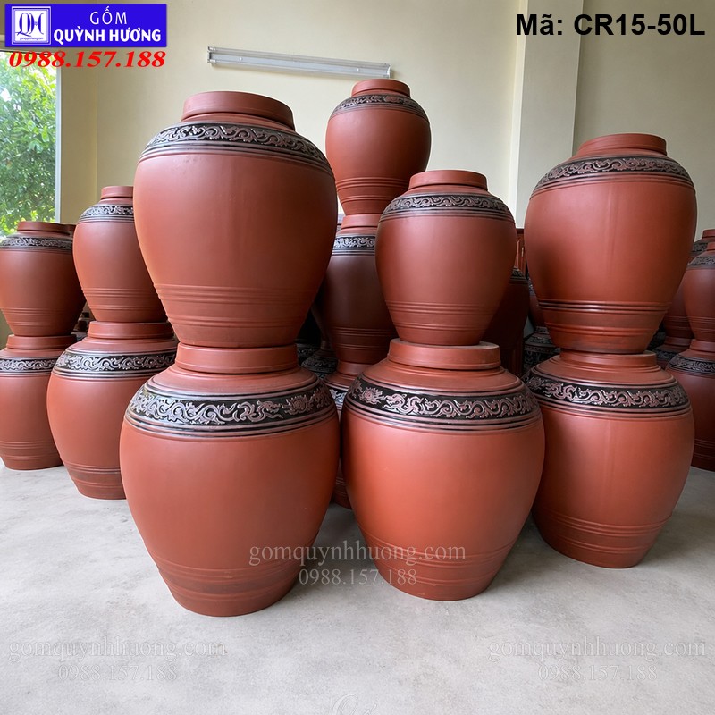 Lựa chọn chum 50 lít theo tiêu chí nào