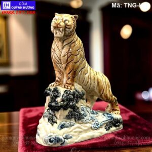 Mẫu tượng con hổ, tượng ông hổ dáng đẹp mã TNG-H13